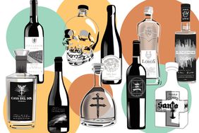 Celebrity wines and spirits