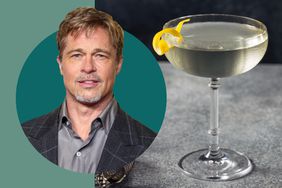Brad Pitt; a gin martini