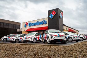 Domino's Pizza's electric car fleet