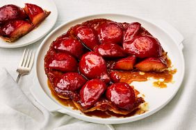Ginger Poached Quince Tarte Tatin