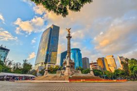 Angel of Independence monument in Mexico City