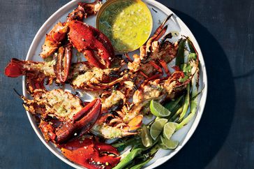 jerk grilled lobster