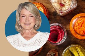 Martha Stewart; various open jars