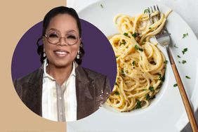Oprah Winfrey; creamy pasta