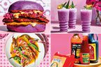 Tocino Burger; Halo Halo Cocktail; Sinigang Na Hipon ; Pinoy Pantry