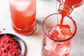 Sharab Rose Raspberry Shrub Cocktail