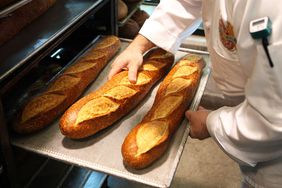 fresh sourdough right out the oven