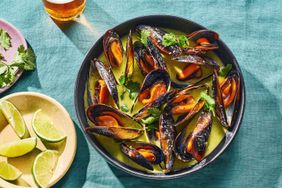 Steamed Mussels with Coconut Milk and Thai Chiles