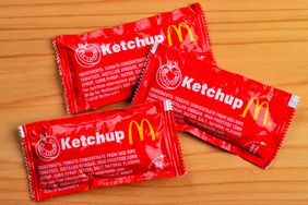 Ketchup packets from McDonald's